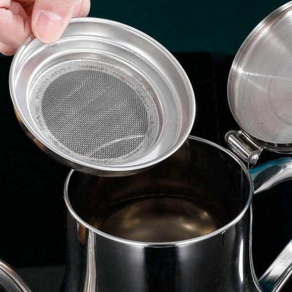 Stainless Steel Oil Strainer Pot | স্টেইনলেস স্টিল অয়েল তেল স্ট্রেইনার পট Specification 2