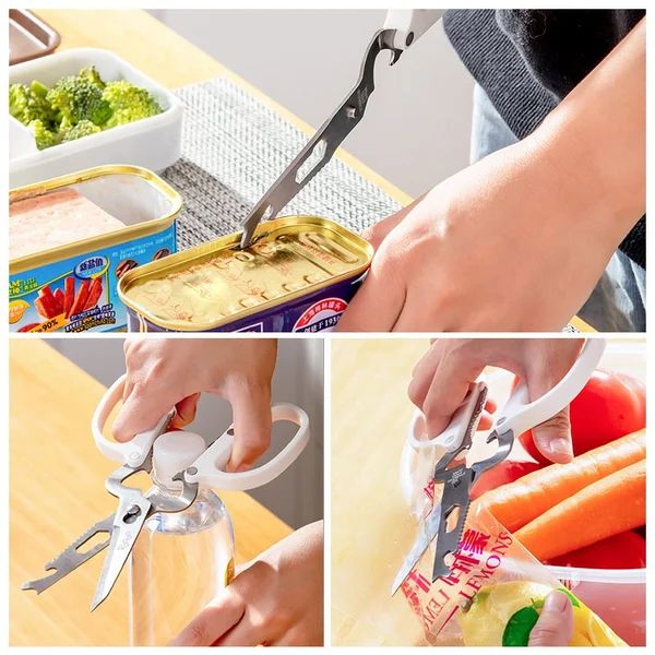 10 -In -1 Multifunctional Kitchen Scissors | মাল্টিফাংশনাল কিচেন রান্নাঘর কাঁচি Specification 2