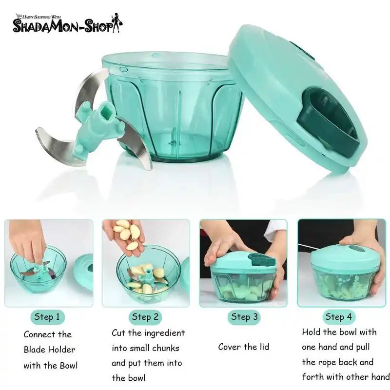 Chopper Handy Quick Cutter for Kitchen | কুইক কাটার কিচেন রান্নাঘর Specification 2