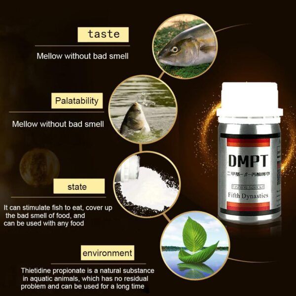 DMPT- Fishing Bait Additive Powder Carp | ফিশিং Specification 2