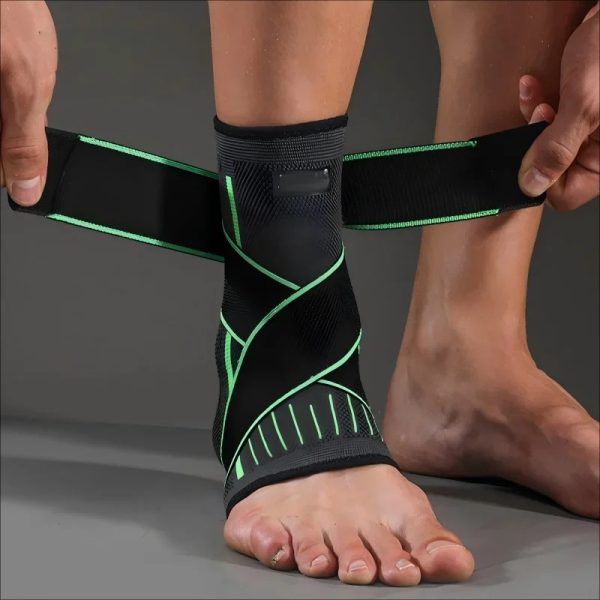 Elastic Ankle Brace Compression Sleeve – Foot Support Stabilizer for Plantar Fasciitis, Achilles Tendonitis &amp; Sports Use | ইলাস্টিক স্লিভ ফুট পা সাপোর্ট স্পোর্টস Specification 4