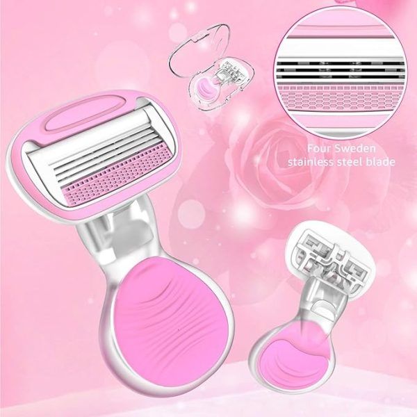 Extra Smooth Swirl Hair Razor With Extra one Blade | হেয়ার চুল রেজর Specification 4