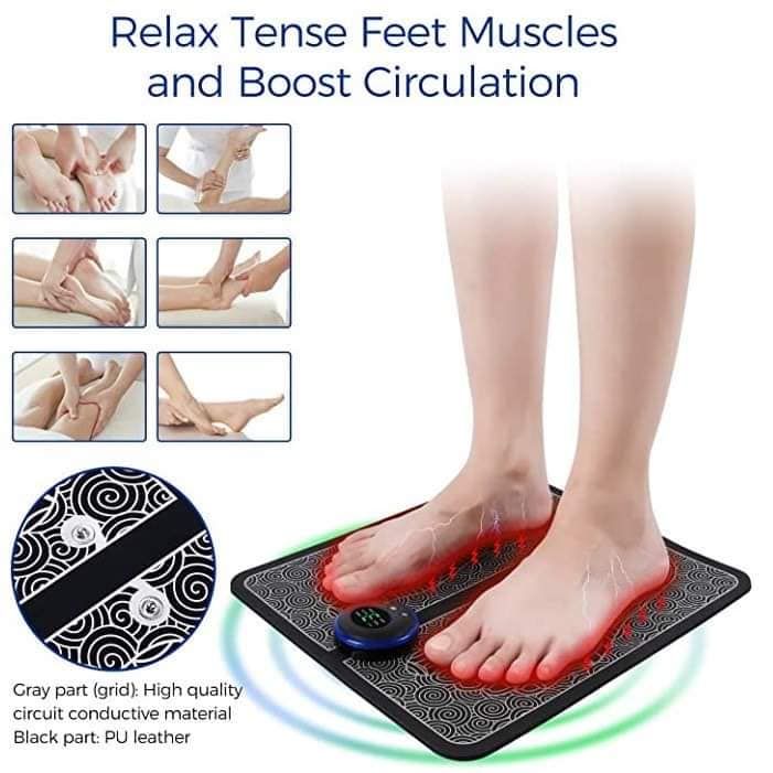 Electric EMS Foot Massager Pad | ইলেকট্রিক ফুট পা ম্যাসাজার Specification 2