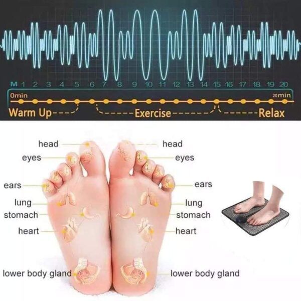 Electric EMS Foot Massager Pad | ইলেকট্রিক ফুট পা ম্যাসাজার Specification 3
