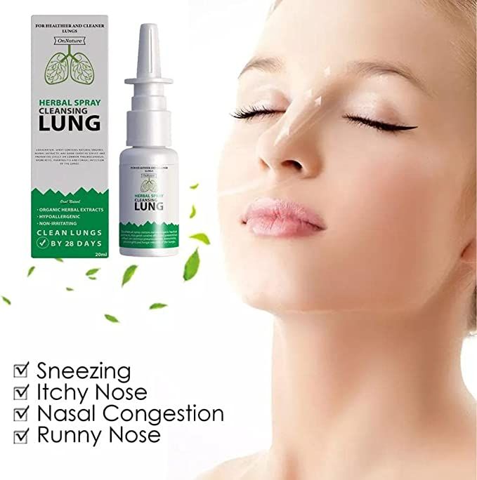 Lung Detox Herbal Cleanser Spray for Smokers | হারবাল ক্লেনজার স্প্রে Specification 3