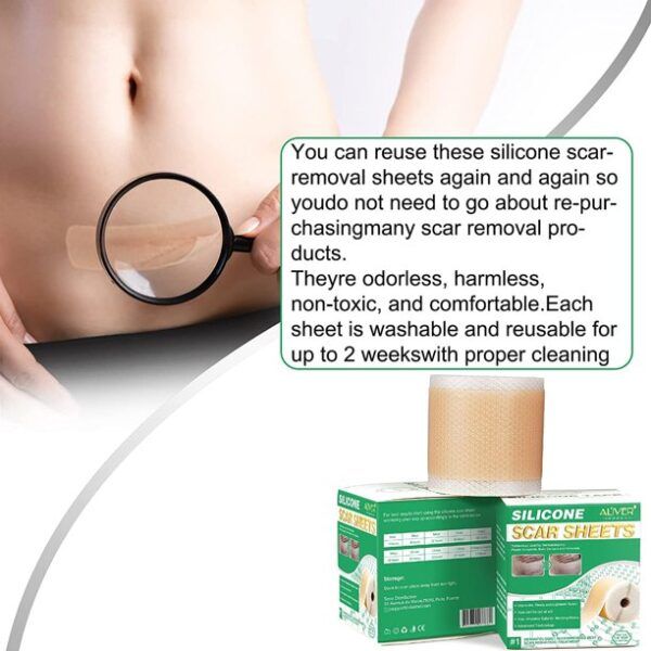 Silicone Tape for Scars Removal | সিলিকন টেপ রিমুভাল Specification 3