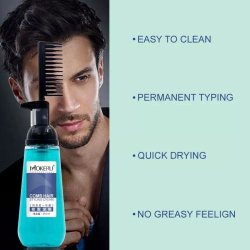 Hair Styling Cream With Comb | হেয়ার চুল ক্রিম চিরুনি Specification 1