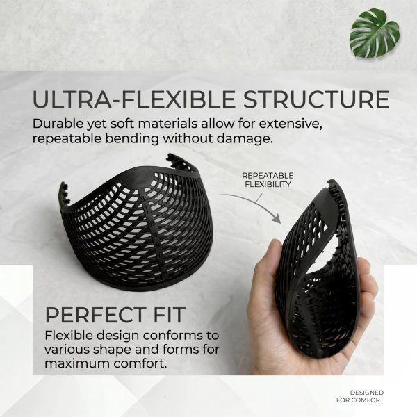 Premium Non-Slip Hijab Hair Grip Band – Windproof Nylon &amp; Silicone Hijab Underscarf Holder for Muslim Women | হিজাব হেয়ার চুল উইন্ডপ্রুফ সিলিকন হোল্ডার Specification 2