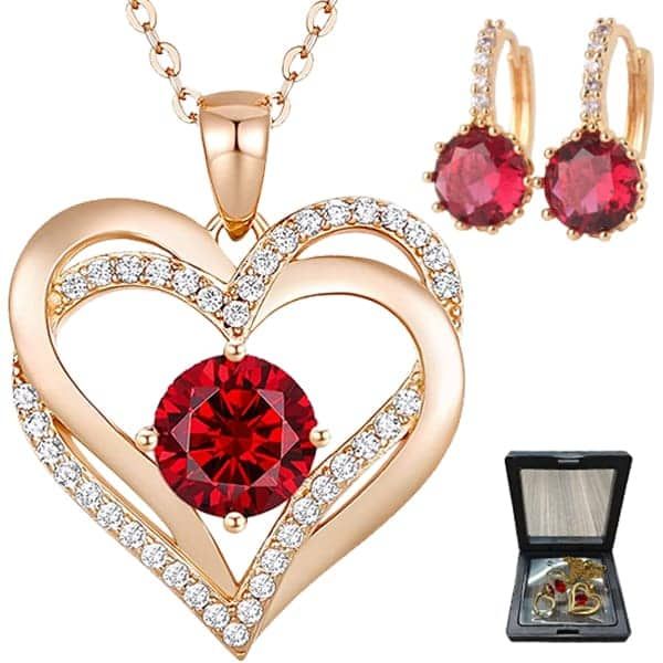 Golden Latest Neckless &amp; Earrings Combo pack | ইয়ারিং দুল প্যাক Specification 2